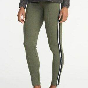 NWT Old Navy Stevie Ponte Knit Pant with Side Stripe *